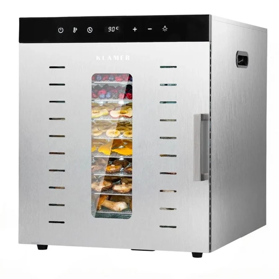 KLAMER Dörrautomat Edelstahl 1000