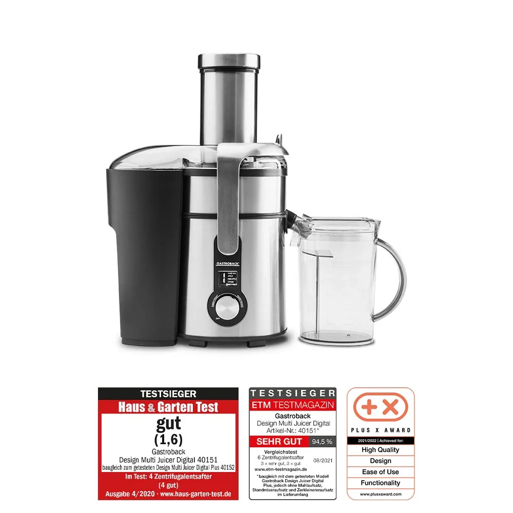 Gastroback Design Multi Juicer Digital 40151
