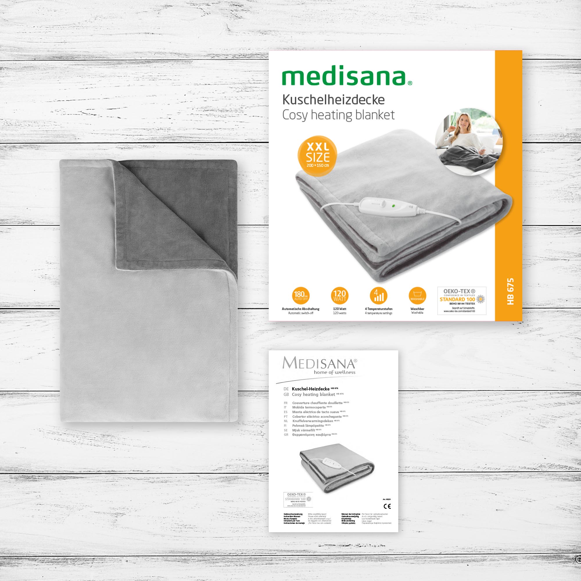 Medisana HB 675 XXL Kuschelheizdecke