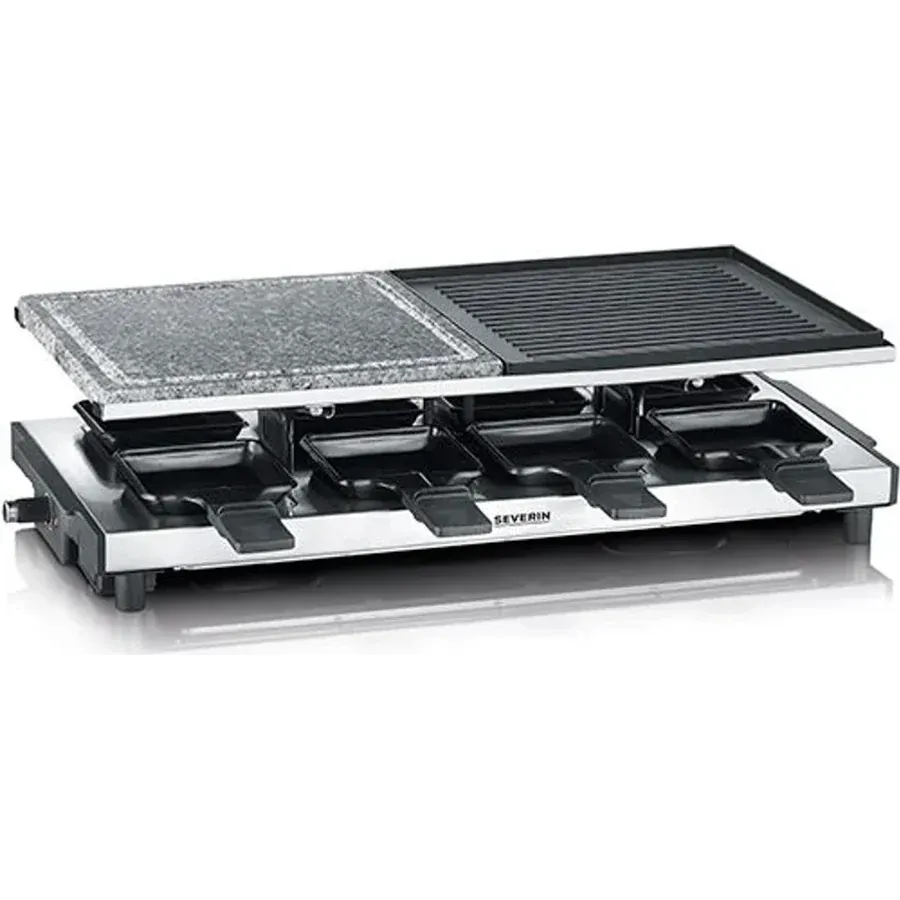 Severin RG 2373 Raclette mit Naturgrillstein