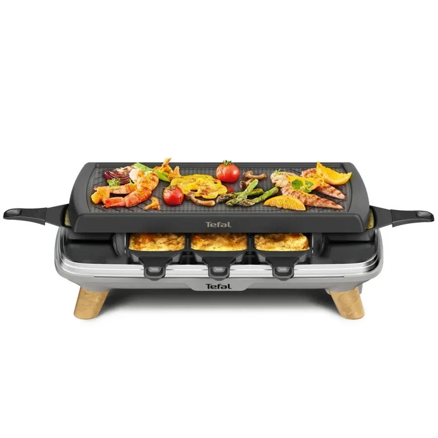 Tefal Gourmet Raclette & Tischgrill RE610D