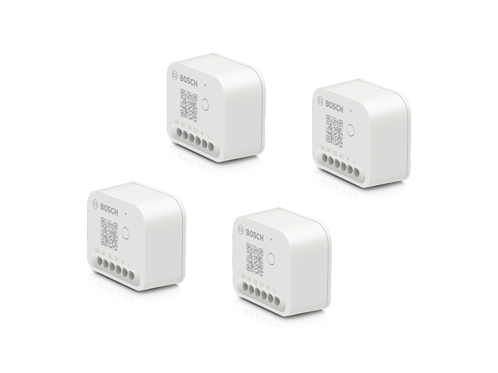 Bosch Smart Home Licht- und Rollladensteuerung II als Produktfoto auf hellem Hintergrund